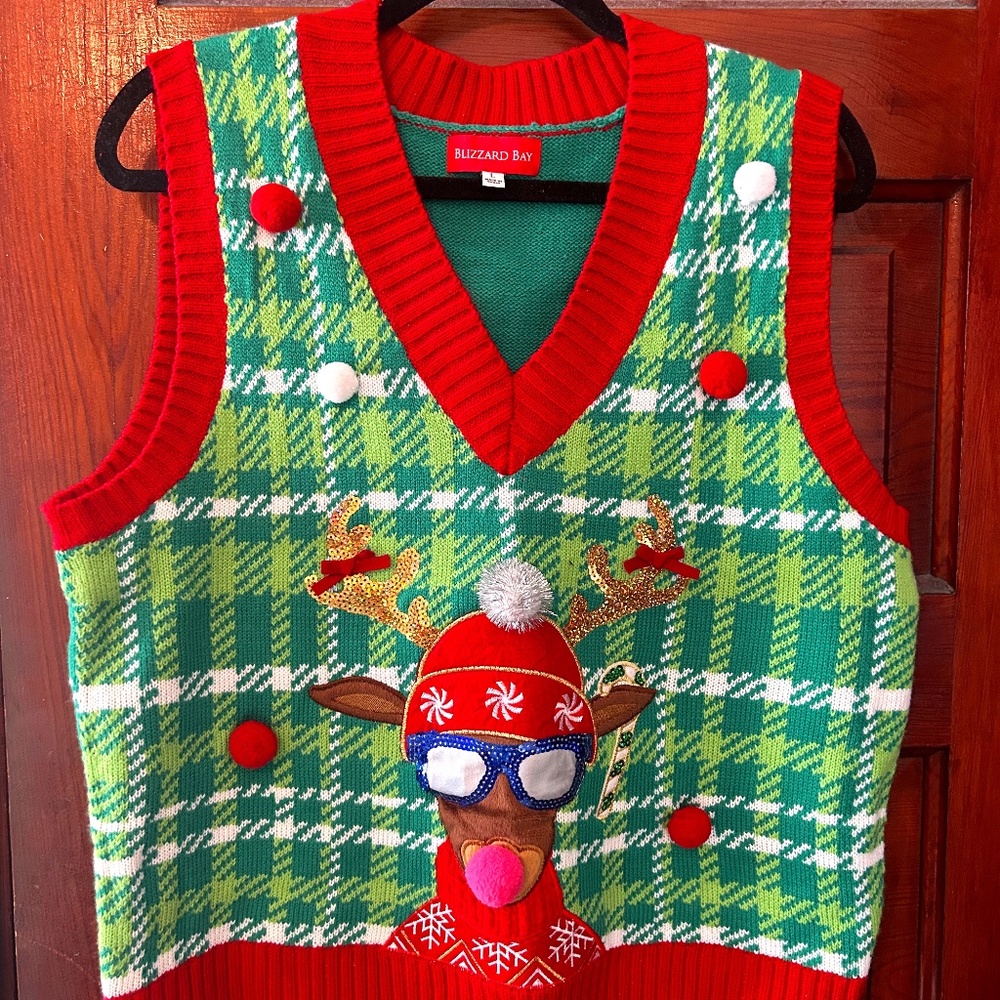 Holiday Ugly Sweater Vest